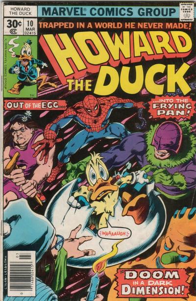 Cover for Howard the Duck (Marvel, 1976 series) #10 [Regular Edition]