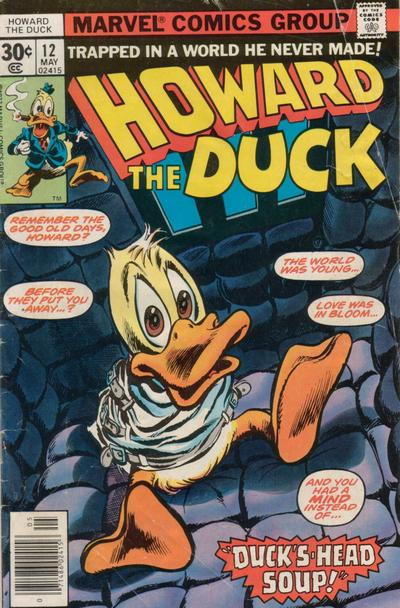 Cover for Howard the Duck (Marvel, 1976 series) #12 [Regular Edition]