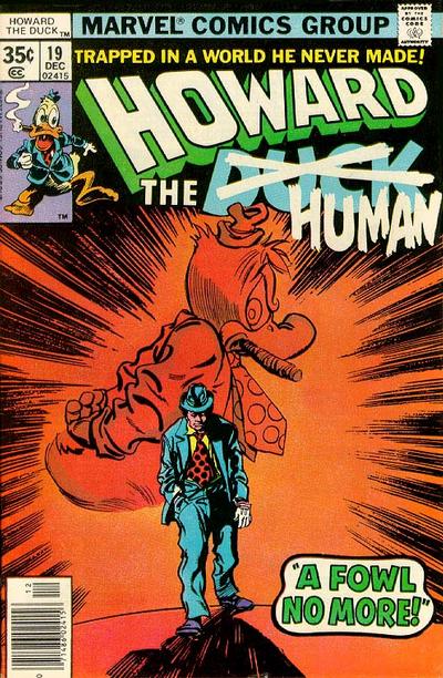 Cover for Howard the Duck (Marvel, 1976 series) #19 [Regular Edition]