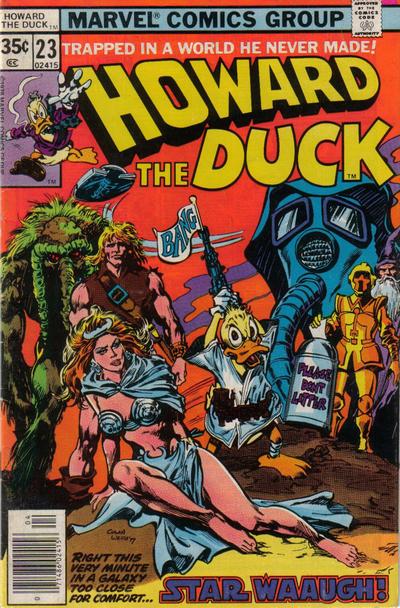 Cover for Howard the Duck (Marvel, 1976 series) #23 [Regular Edition]