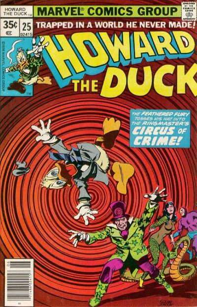Cover for Howard the Duck (Marvel, 1976 series) #25 [Regular Edition]