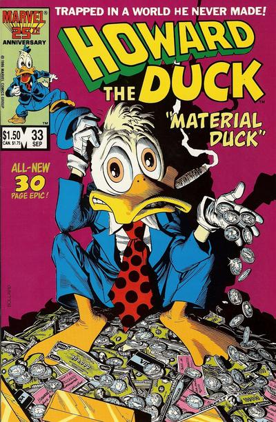 Cover for Howard the Duck (Marvel, 1976 series) #33 [Regular Edition]