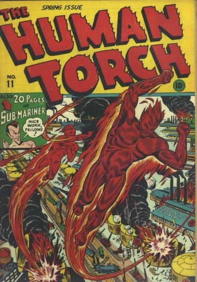 Cover for The Human Torch (Marvel, 1940 series) #11