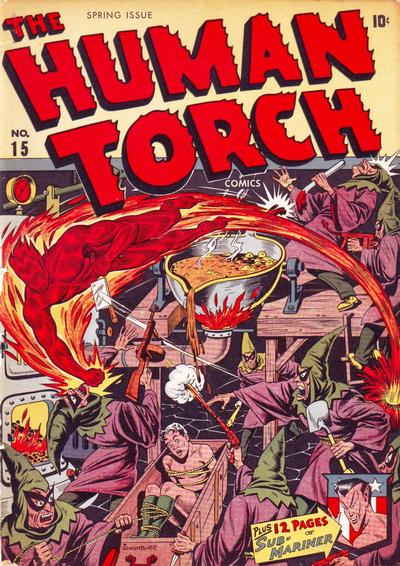 Cover for The Human Torch (Marvel, 1940 series) #15