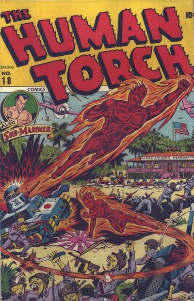 Cover for The Human Torch (Marvel, 1940 series) #18