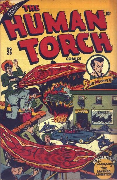Cover for The Human Torch (Marvel, 1940 series) #25