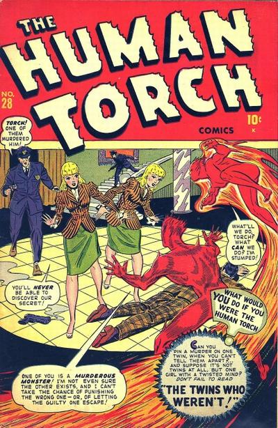 Cover for The Human Torch (Marvel, 1940 series) #28