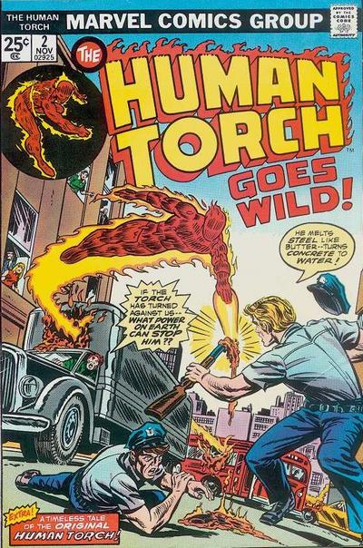 Cover for The Human Torch (Marvel, 1974 series) #2
