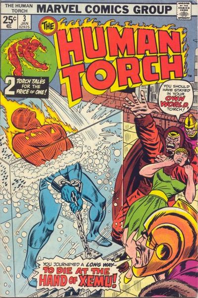 Cover for The Human Torch (Marvel, 1974 series) #3