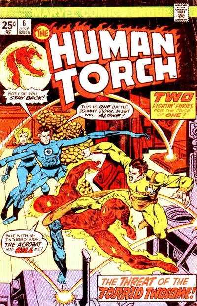 Cover for The Human Torch (Marvel, 1974 series) #6
