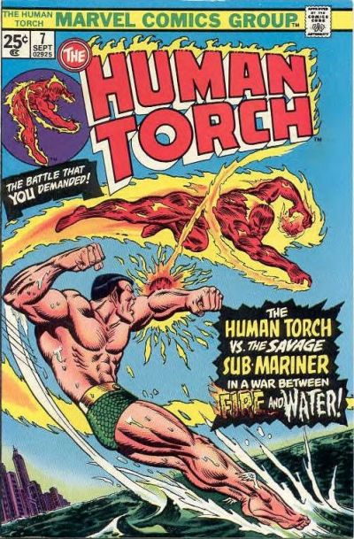 Cover for The Human Torch (Marvel, 1974 series) #7