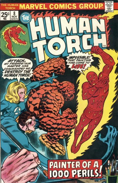 Cover for The Human Torch (Marvel, 1974 series) #8