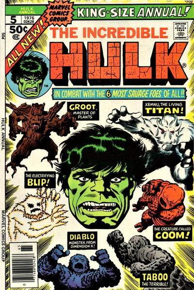Cover for The Incredible Hulk Annual (Marvel, 1976 series) #5