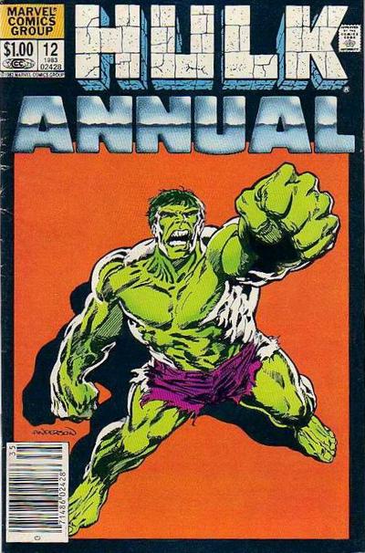 Cover for The Incredible Hulk Annual (Marvel, 1976 series) #12 [Newsstand]