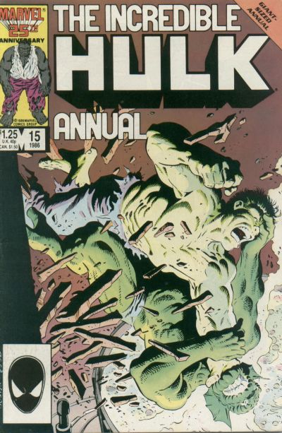 Cover for The Incredible Hulk Annual (Marvel, 1976 series) #15 [Direct]