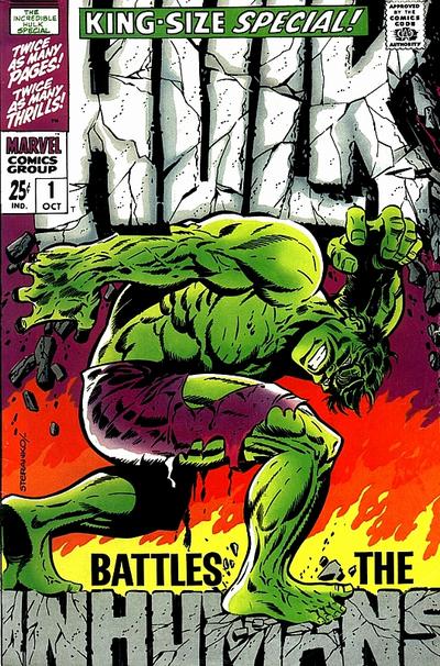 Cover for Incredible Hulk [King Size Special] (Marvel, 1968 series) #1
