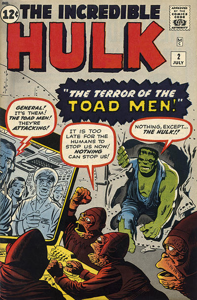 Cover for The Incredible Hulk (Marvel, 1962 series) #2 [Regular Edition]