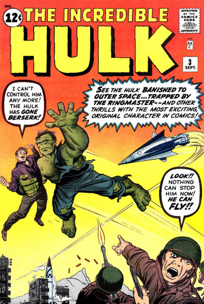 Cover for The Incredible Hulk (Marvel, 1962 series) #3 [Regular Edition]