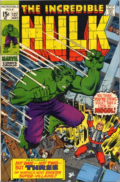 Cover for The Incredible Hulk (Marvel, 1968 series) #127