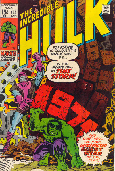 Cover for The Incredible Hulk (Marvel, 1968 series) #135