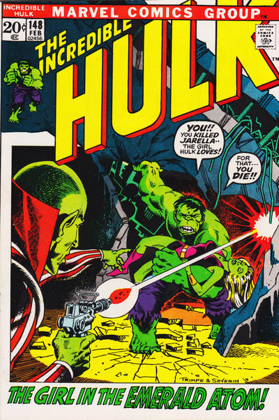 Cover for The Incredible Hulk (Marvel, 1968 series) #148