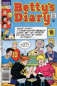 Cover Thumbnail for Betty's Diary (Archie, 1986 series) #17 [Regular Edition]