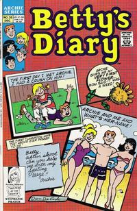 Cover for Betty's Diary (Archie, 1986 series) #38