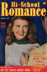 Cover Thumbnail for Hi-School Romance (Harvey, 1949 series) #4