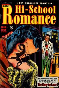 Cover Thumbnail for Hi-School Romance (Harvey, 1949 series) #28
