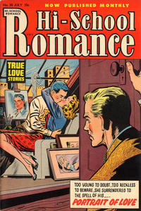 Cover Thumbnail for Hi-School Romance (Harvey, 1949 series) #30