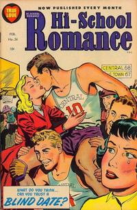 Cover Thumbnail for Hi-School Romance (Harvey, 1949 series) #36