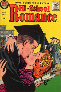 Cover Thumbnail for Hi-School Romance (Harvey, 1949 series) #40