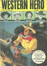 Cover Thumbnail for Western Hero (Fawcett, 1949 series) #81
