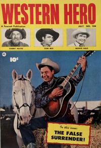 Cover Thumbnail for Western Hero (Fawcett, 1949 series) #104
