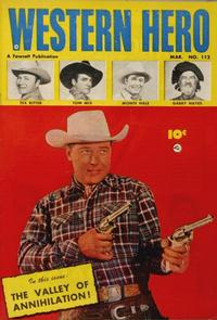 Cover Thumbnail for Western Hero (Fawcett, 1949 series) #112