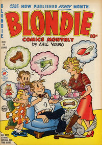 Cover Thumbnail for Blondie Comics Monthly (Harvey, 1950 series) #19