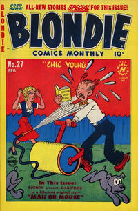 Cover Thumbnail for Blondie Comics Monthly (Harvey, 1950 series) #27