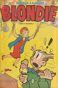 Cover for Blondie Comics Monthly (Harvey, 1950 series) #53
