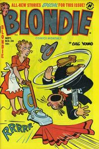 Cover Thumbnail for Blondie Comics Monthly (Harvey, 1950 series) #58