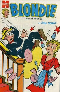 Cover Thumbnail for Blondie Comics Monthly (Harvey, 1950 series) #63