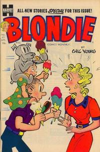 Cover Thumbnail for Blondie Comics Monthly (Harvey, 1950 series) #65