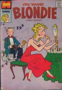 Cover for Blondie Comics Monthly (Harvey, 1950 series) #104