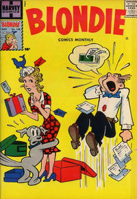 Cover Thumbnail for Blondie Comics Monthly (Harvey, 1950 series) #108