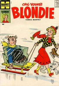 Cover for Blondie Comics Monthly (Harvey, 1950 series) #111