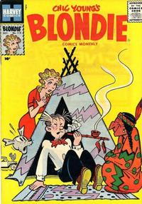 Cover Thumbnail for Blondie Comics Monthly (Harvey, 1950 series) #119