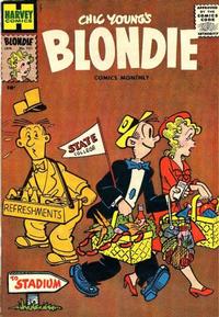 Cover for Blondie Comics Monthly (Harvey, 1950 series) #121