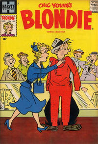 Cover for Blondie Comics Monthly (Harvey, 1950 series) #133