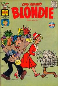 Cover Thumbnail for Blondie Comics Monthly (Harvey, 1950 series) #135