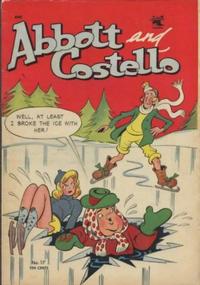 Cover for Abbott and Costello Comics (St. John, 1948 series) #17