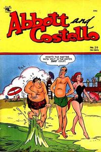 Cover Thumbnail for Abbott and Costello Comics (St. John, 1948 series) #20